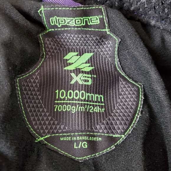 Ripzone x5 Cargo Snowboard Ski Pants 10,000mm Purple Large - Picture 2 of 15